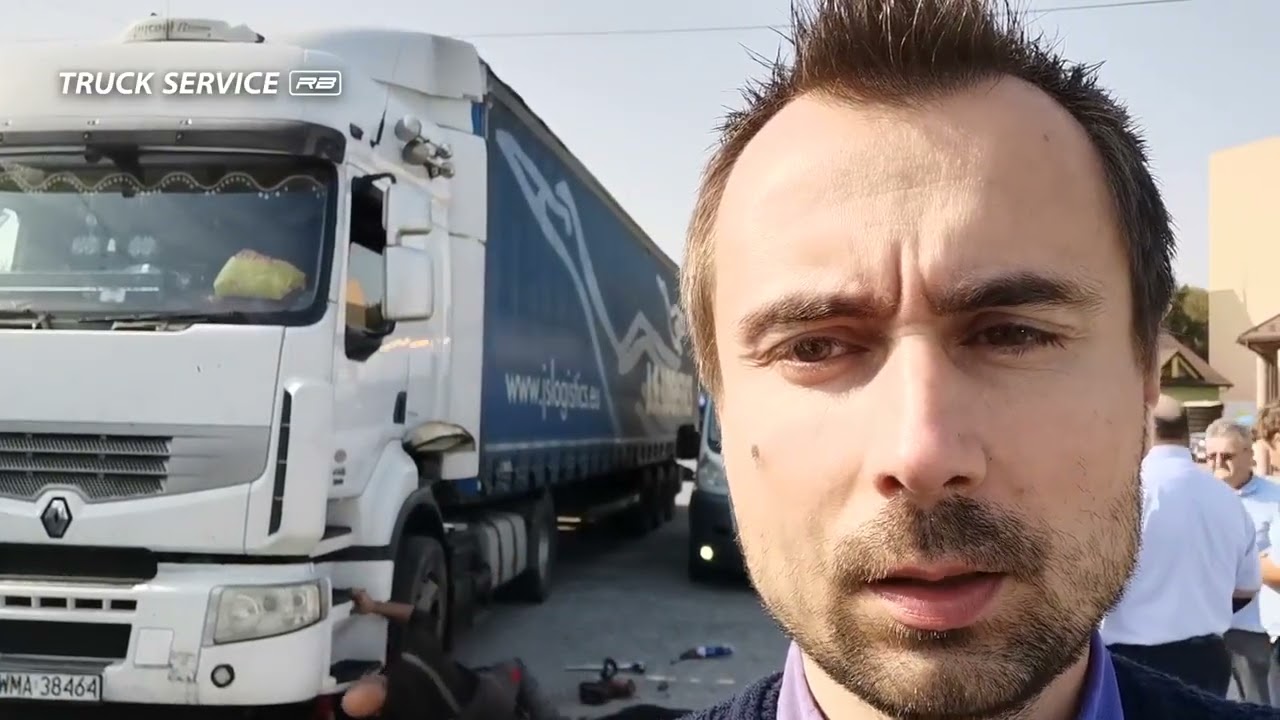 🔵 PRASKNUTÁ PNEUMATIKA POČAS JAZDY 🔵 IRB TRUCK SERVICEI