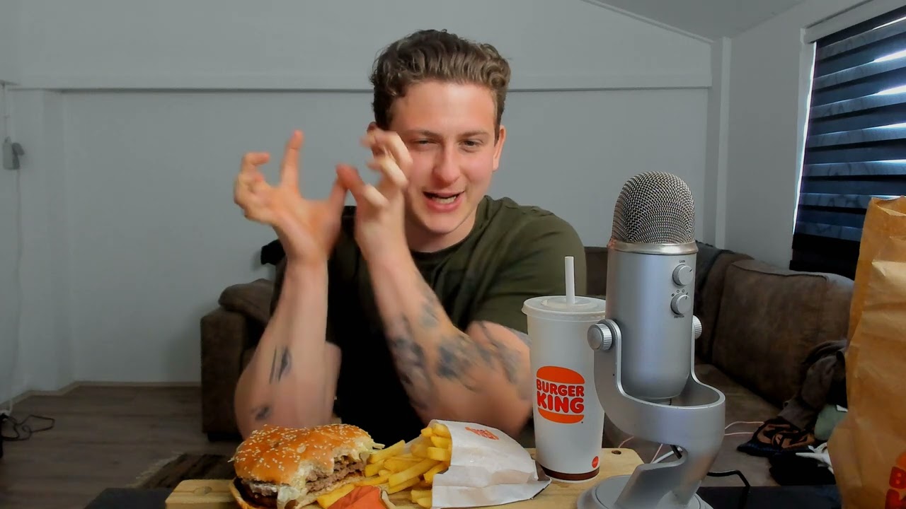 WHOPPER XXL KING MUKBANG