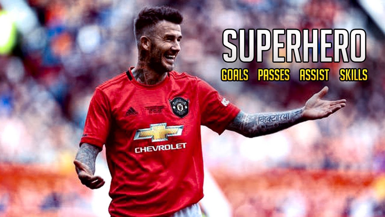 David Beckham - World Class MidFielder ▶ Superhero ◄ | Goals | Crosses | Assists | Dribbling |