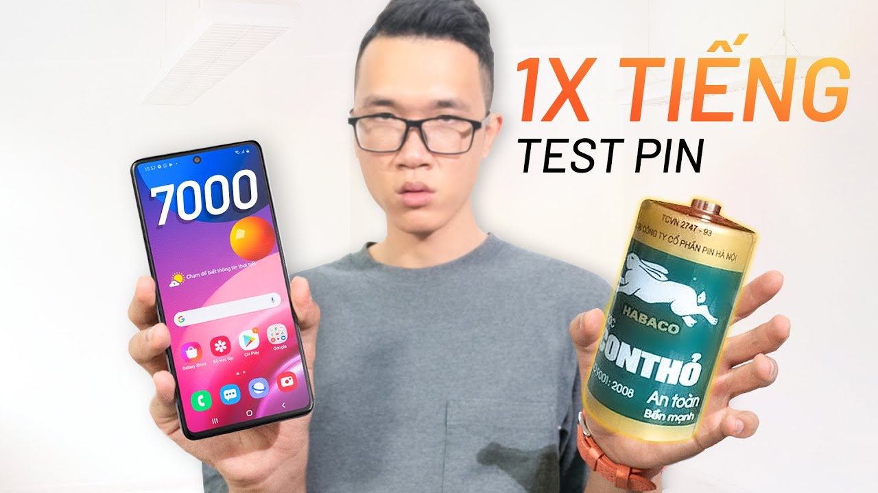 Test PIN thực tế Galaxy M51: 13 TIẾNG onscreens liên tục!