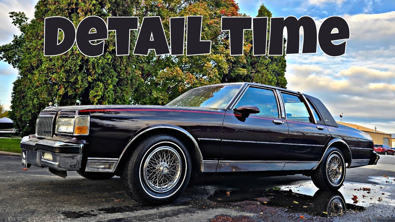 The 1989 Chevy Caprice LS Brougham goes to Detail