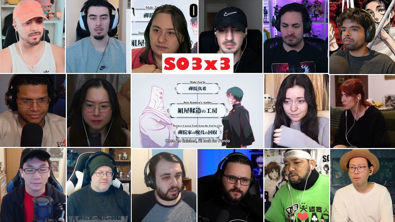 THIS IS THE CULLING GAME? Jujutsu Kaisen Season 3 Episode 3 Reaction Mashup - 呪術廻戦 死滅回游 前編 3話 リアクション
