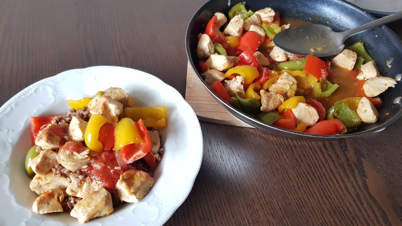 Если у вас есть куриные грудки и перец, приготовьте это вкусное блюдо!