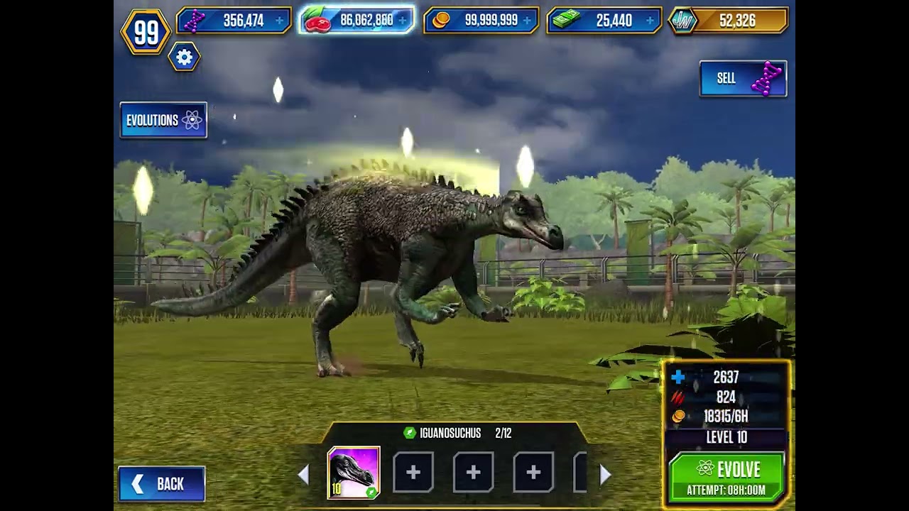 Jurassic World the Game - Unlocking Iguanosuchus