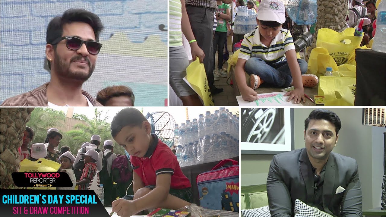 টলি অভিনেতারা সময় কাটালেন তাঁদের খুদে ফ্যানদের সঙ্গে।