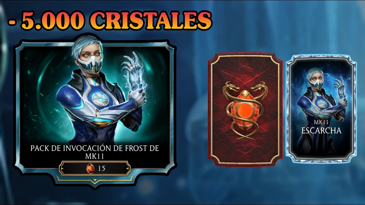 Así me fue abriendo el pack de FROST MK11 en MK Mobile