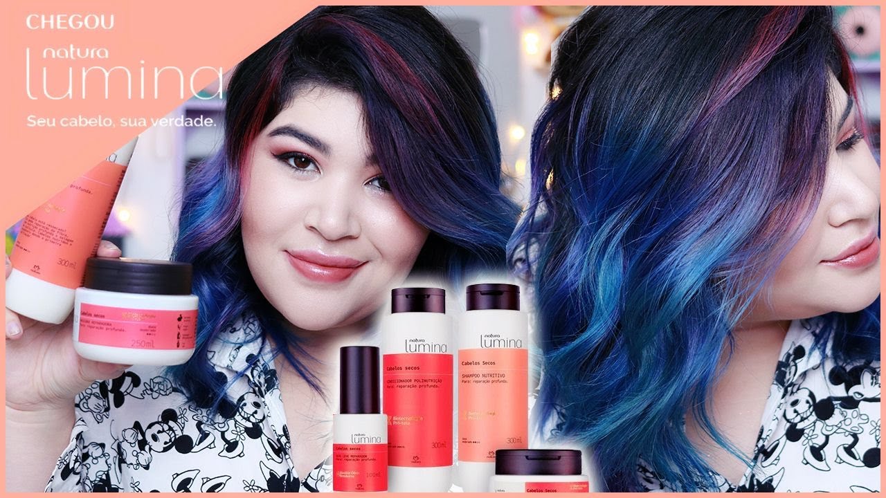 🌵 Resenha NATURA LUMINA PARA CABELOS SECOS