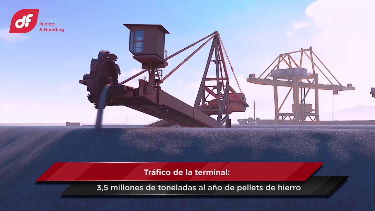 Parque de Almacenamiento en Puerto y Acería. Bellara, Argelia