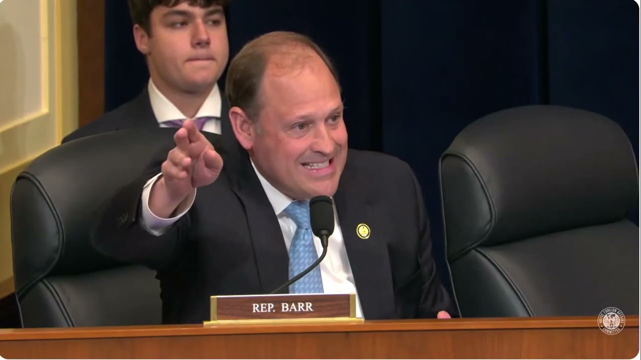 Rep. Barr on Syria in House Foreign Affairs Committee