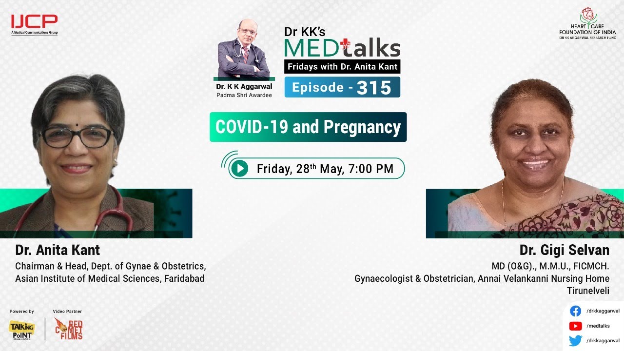 Dr KK's Medtalks on COVID and Pregnancy 315/2590