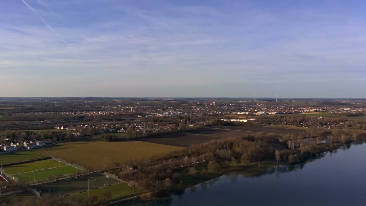 Flug &uuml;ber Karlsfeld