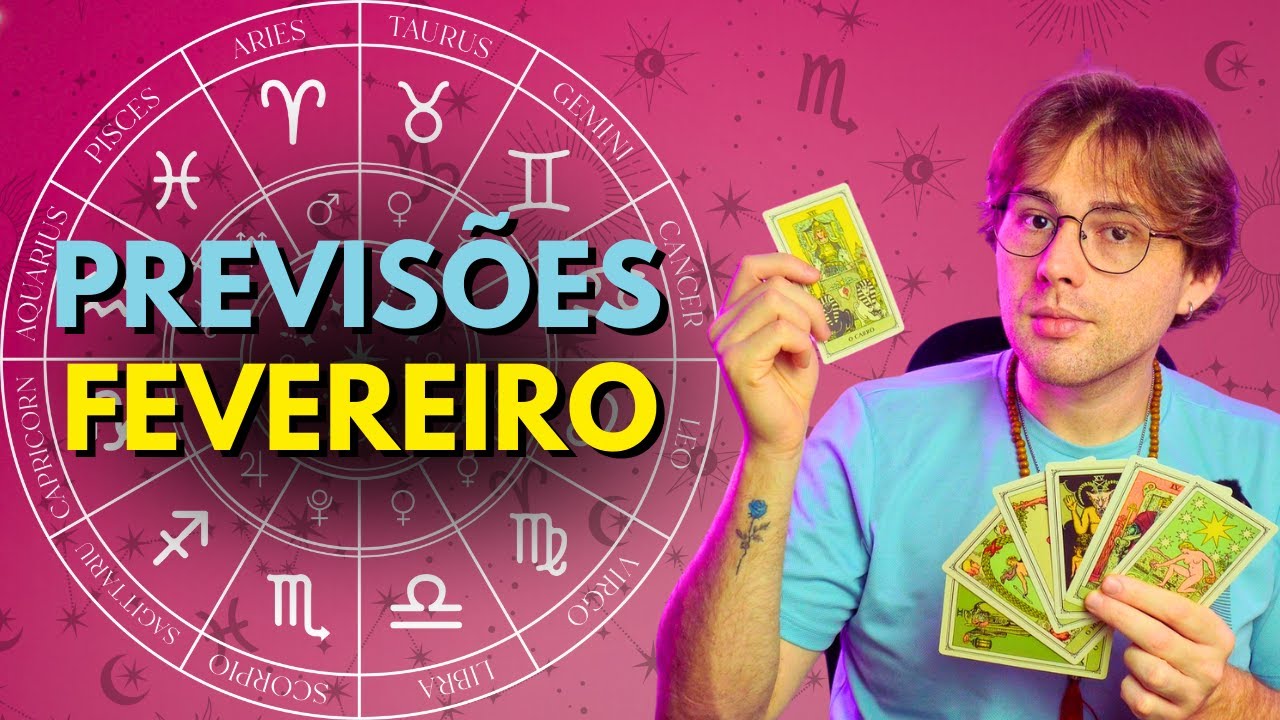 PREVISÃO MENSAL (para todos os Signos) para Fevereiro de 2026!