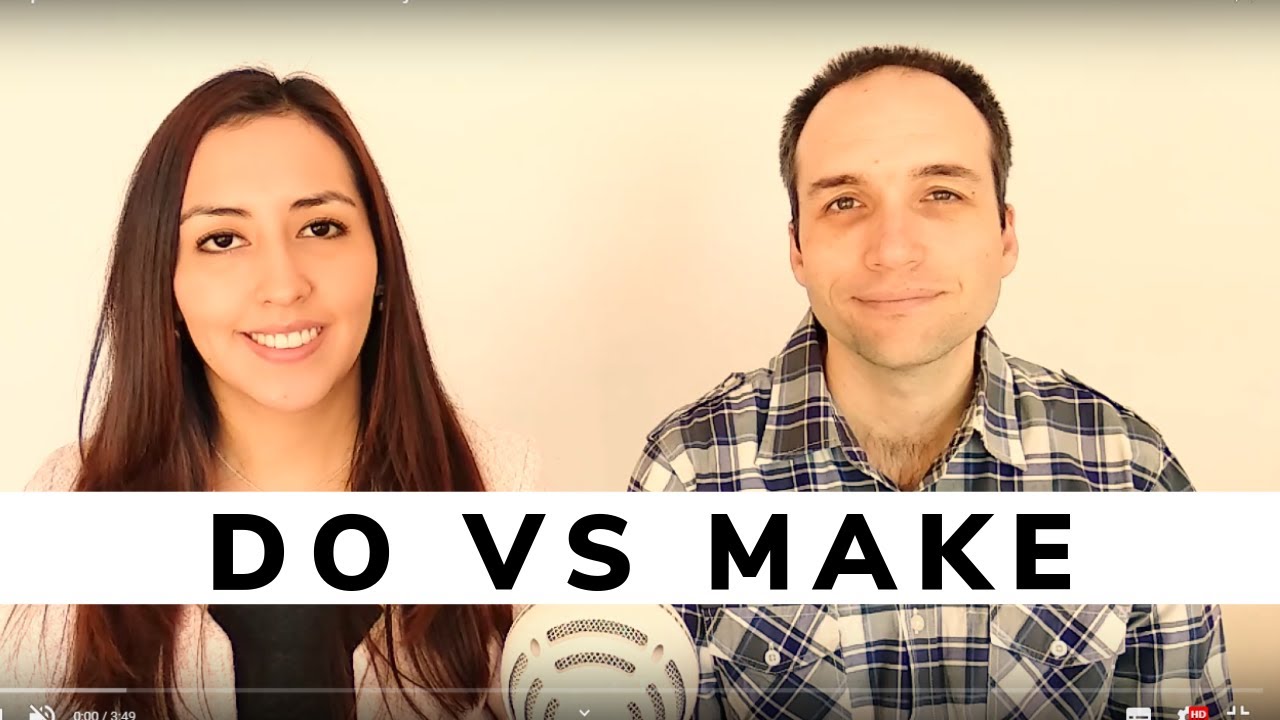 ¿Cuál es la diferencia entre DO y MAKE?