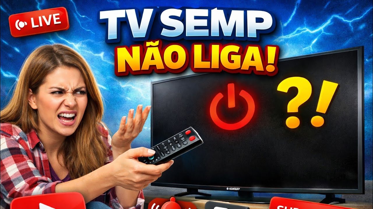 TV SEMP DL4061(A)F não liga,só fica com led stantbay aceso.( resolvido )