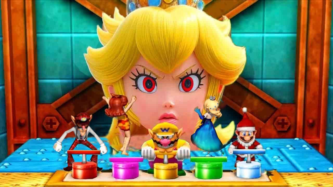 [マリオパーティ スーパースターズ] マリオ vs デイジー vs ワルイージ vs ロゼッタ (COM アルティメットマスター)