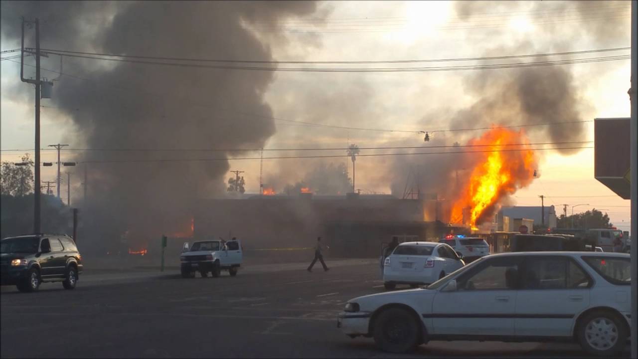 Holtville 99 Cent Store fire