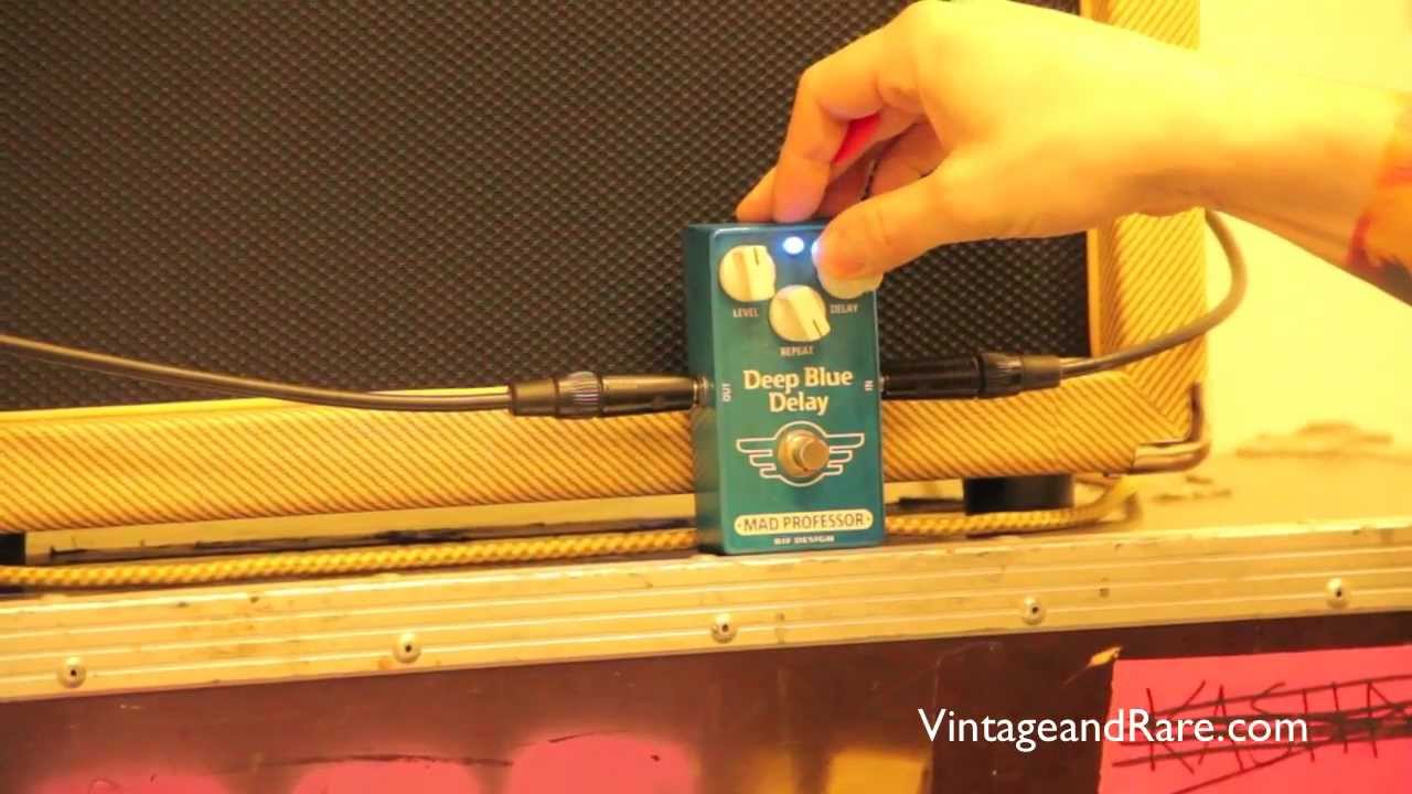 Deep Blue Delay / Mad Professor / 1981 Gibson Les Paul Heritage Elite 80