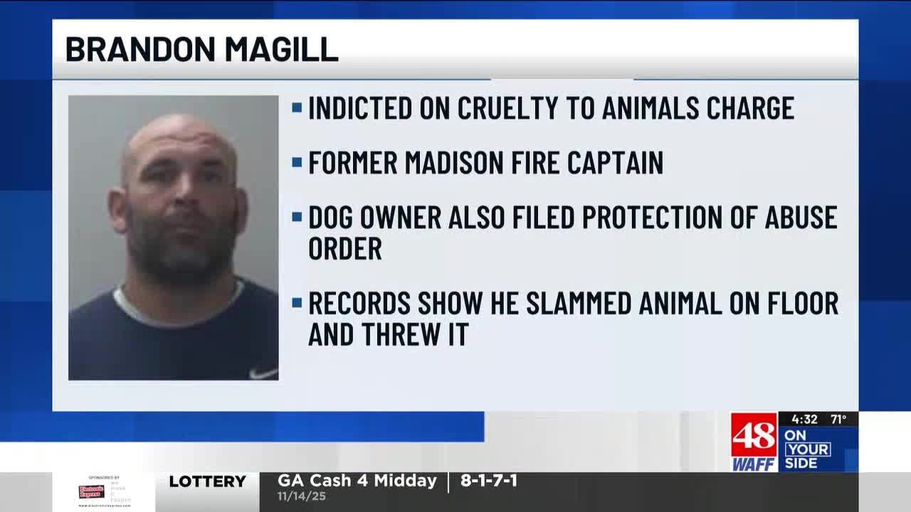 Former Madison fire captain indicted on animal cruelty charge