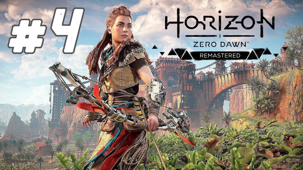 Esse jogo é INCRÍVEL!! Horizon: Zero Dawn Remastered