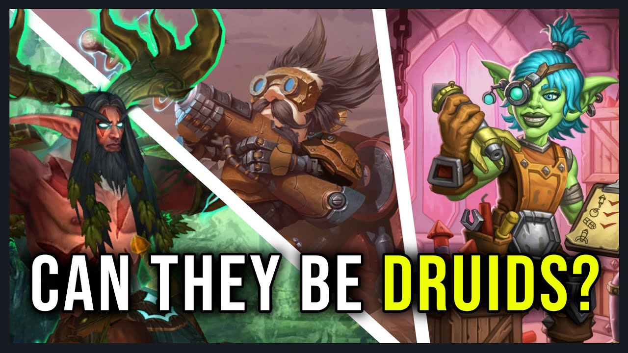 Can Gnomes and Goblins be Druids? - Class Crafting (World of Warcraft)