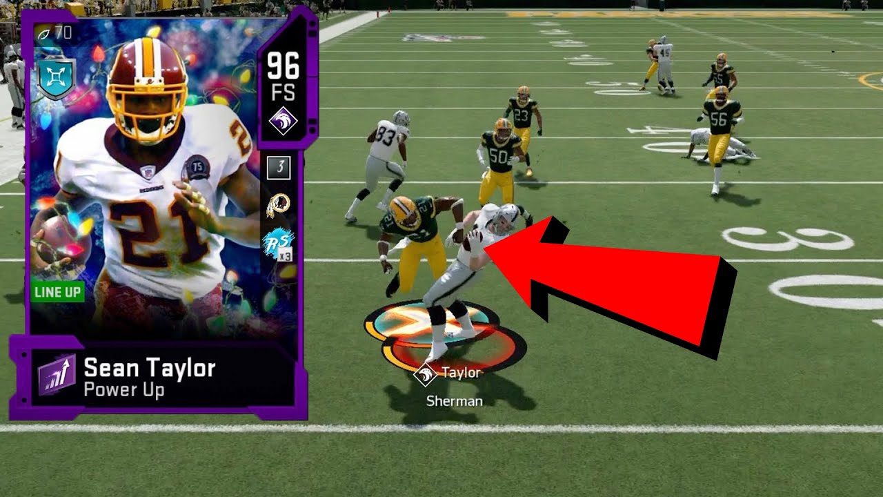 *NEW* LIMITED SEAN TAYLOR !! INSANE HIT STICKS ! Madden 20 Ultimate Team Gameplay