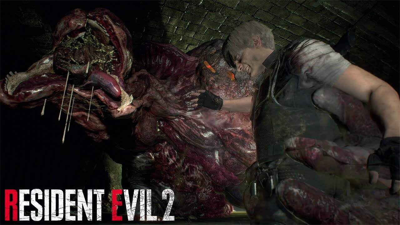 Walgelijke monsters onderweg naar het Umbrella Lab - Resident Evil 2 (Deel 2)
