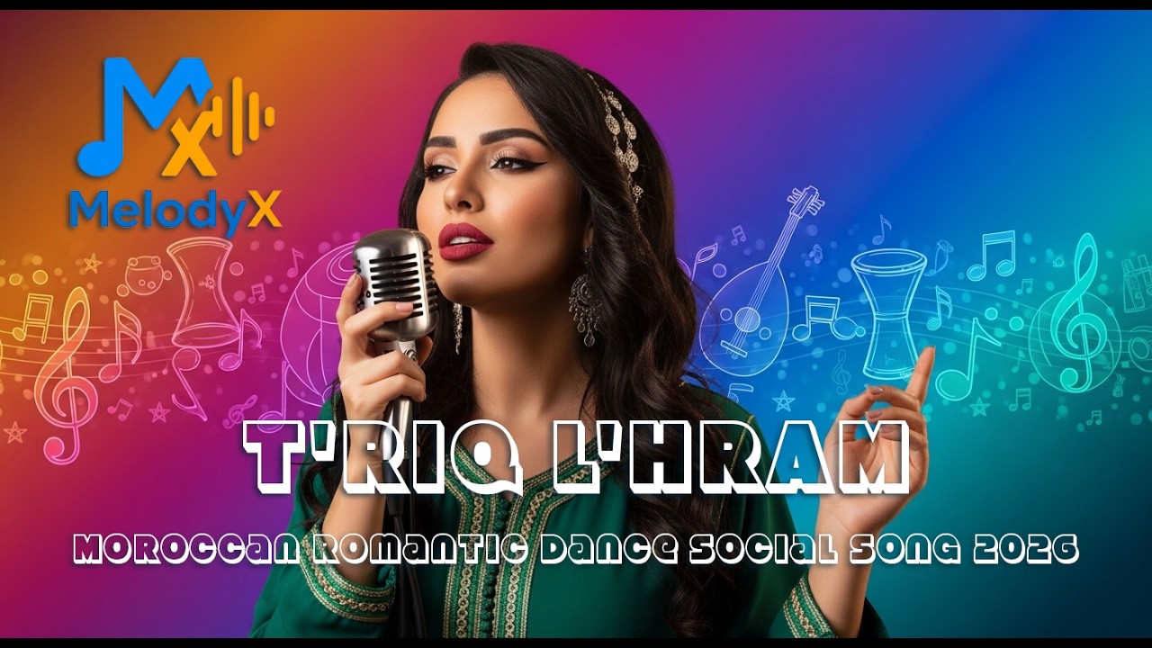 T'RIQ L'HRAM 💔🎶 | Moroccan Romantic Dance Social Song 2026 🎵 | MelodyX-Officiel