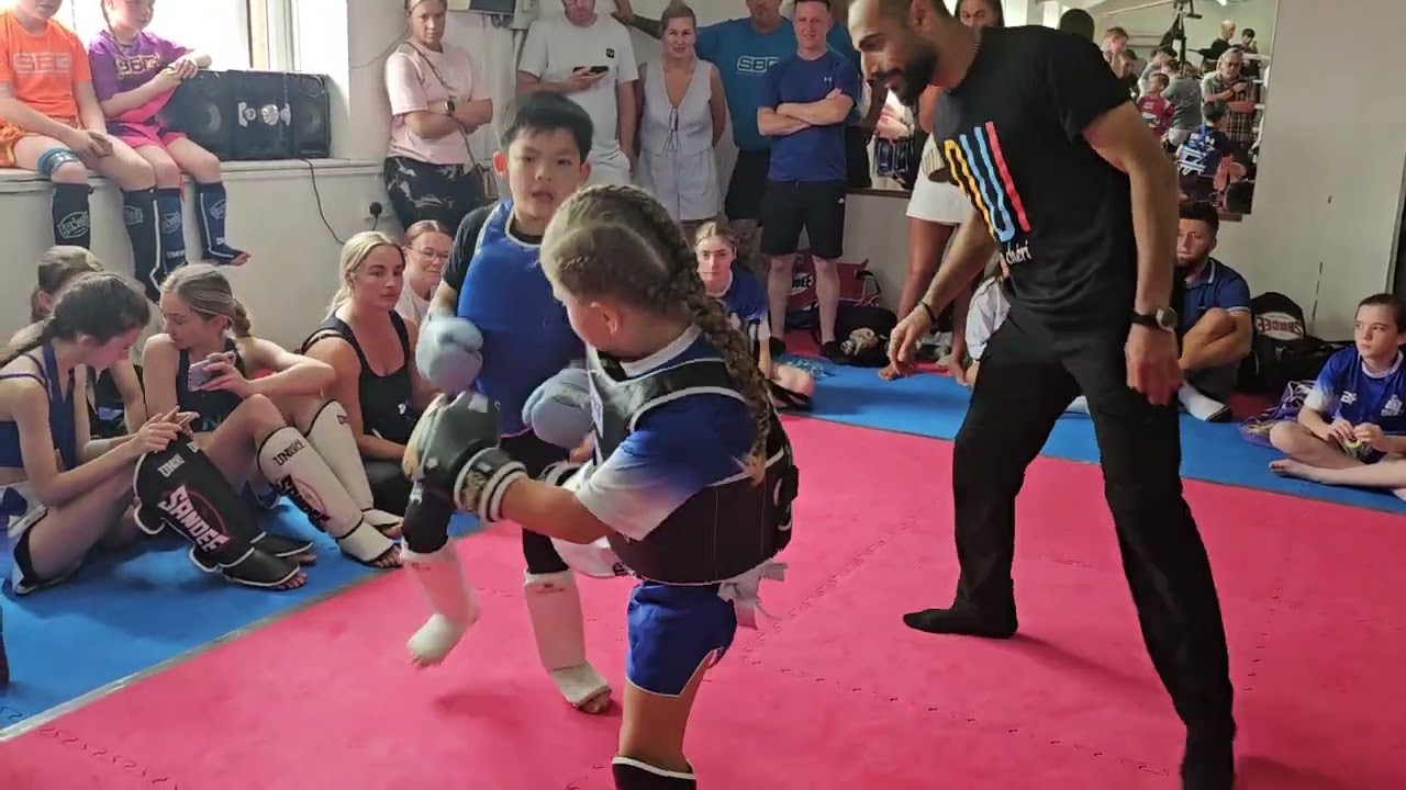Samuel first fight in uk 😊 20250627 kiatphontip muay thai leeds uk 