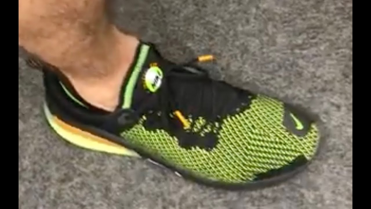 Shopping Wearing My Hot Nike Joyride Running Shoes Without Socks....