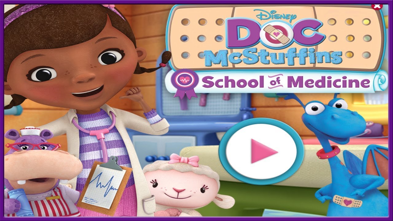 Doc McStuffins  - Toys Doctor Check Up - School Of Medicine Disney Junior App For Kids