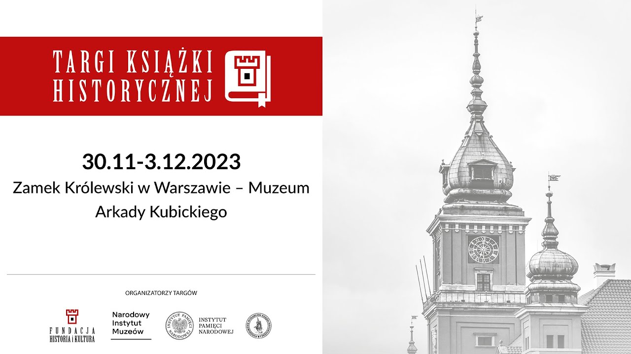 Uroczyste otwarcie XXXI Targów Książki Historycznej oraz wręczenie Nagrody KLIO