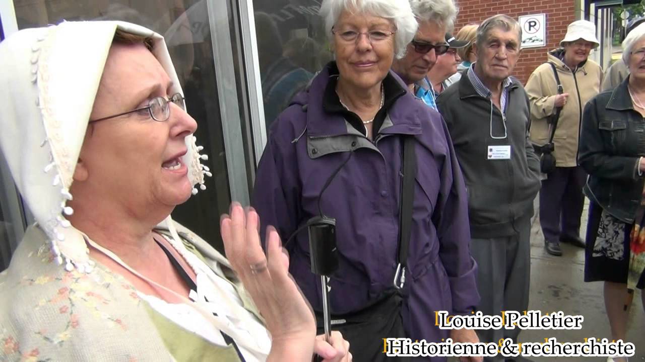 Louise Pelletier histoire du vieux Saurel  -  Sorel Tracy - LaRPV.tv
