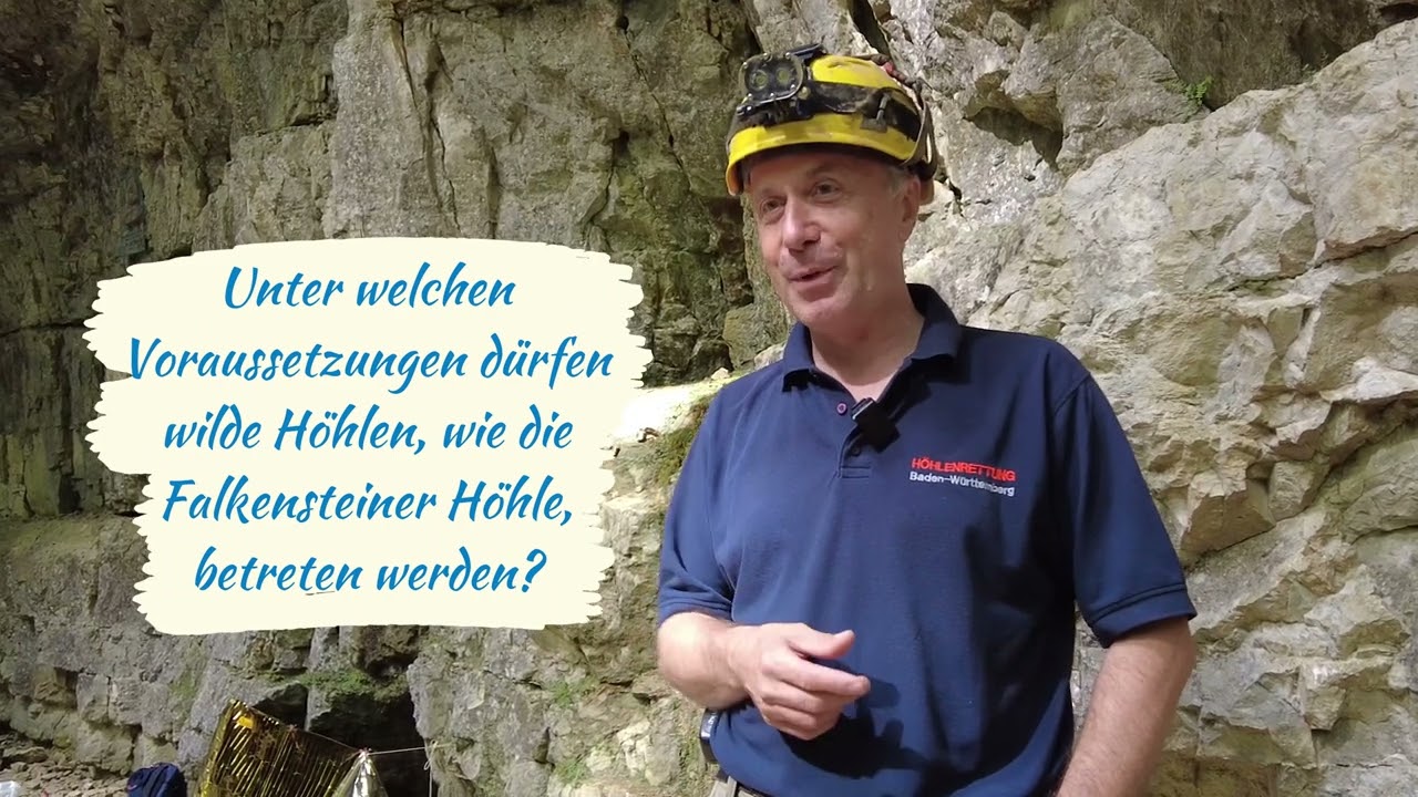 Höhlenrettung B-W: Welche Gefahren werden unterschätzt? (Interview in der Falkensteiner Höhle)