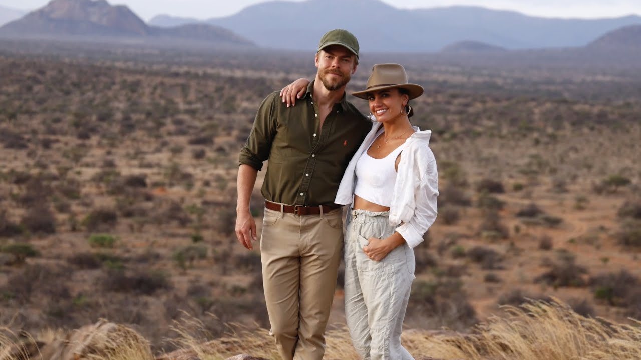 Magical trip to GIRAFFE MANOR and SASAAB - Derek Hough and Hayley Erbert x Dayley Life