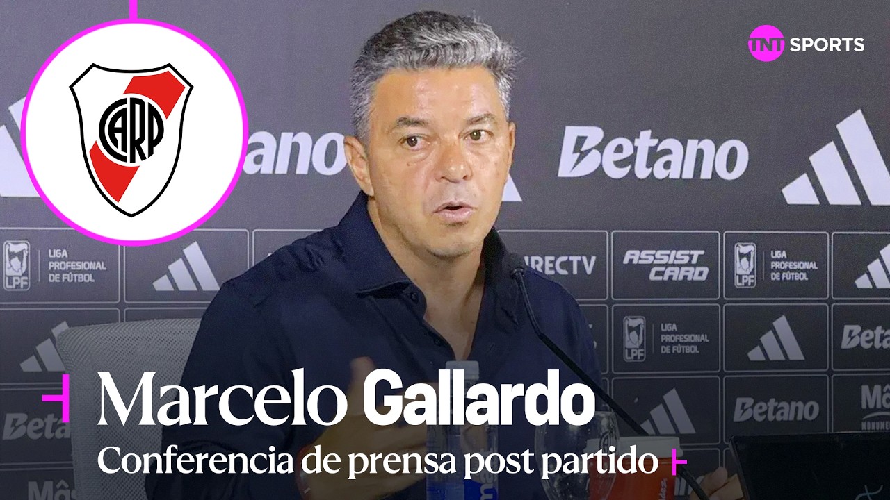 EN VIVO: Marcelo Gallardo habla en conferencia de prensa tras Argentinos vs River