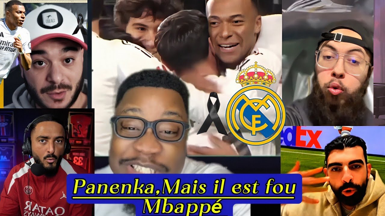 🚨😹 LE PANENKA DE MBAPPÉ POUR BRAHIM/ Les Réactions 🐦‍🔥
