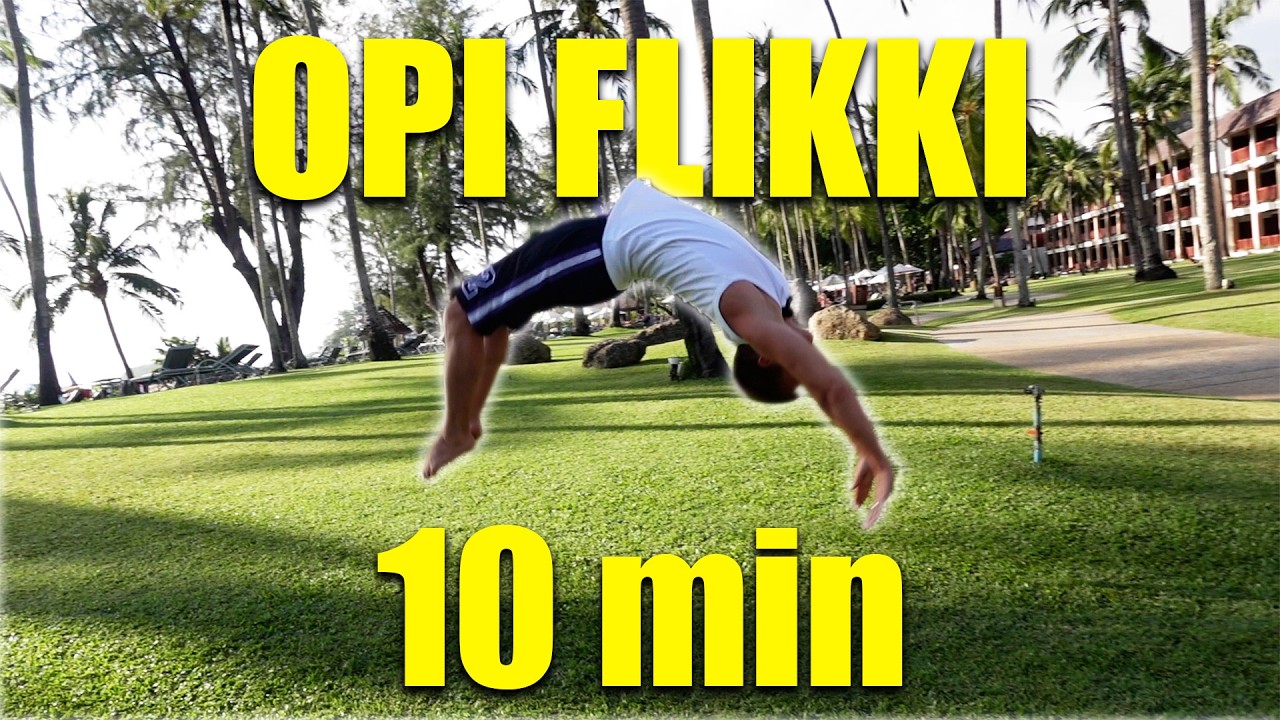 KUINKA OPPIA FLIKKI - Takaperin puolivoltti