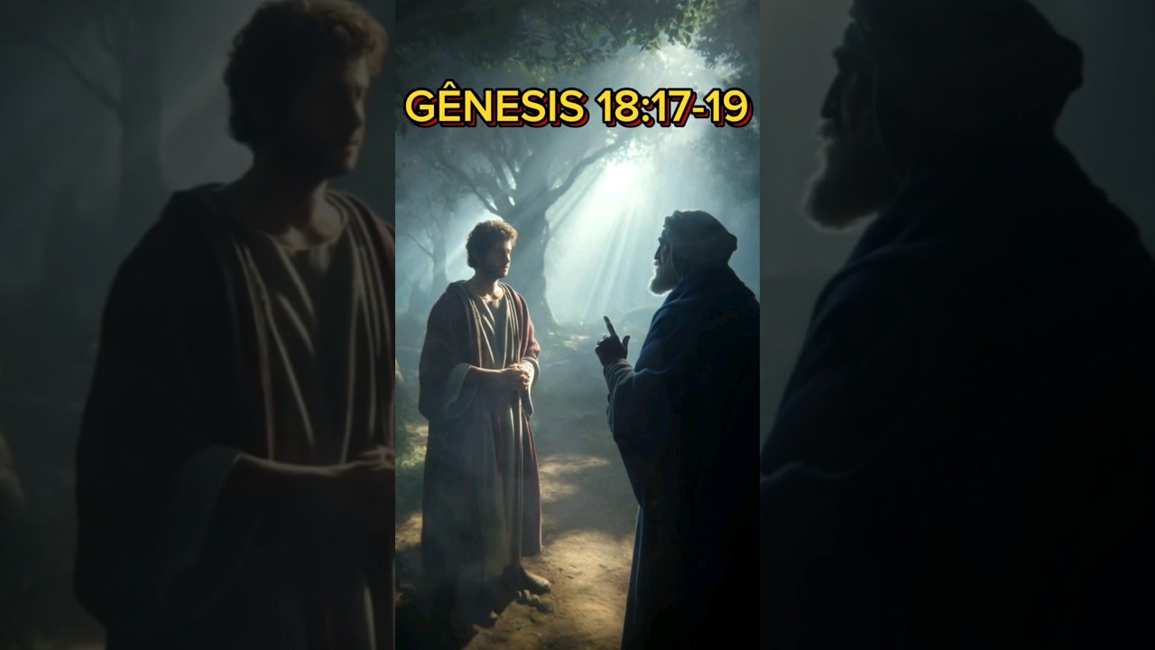 G&ecirc;nesis 18:17-19 - Abra&atilde;o Intercede por Sodoma #deus #f&eacute; #jesus #genesis