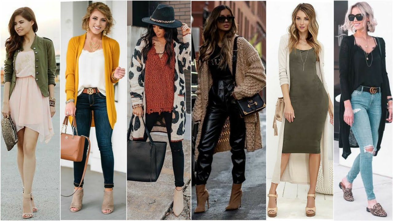 HERMOSOS OUTFITS CON CARDIGANS 🧥🤩 DIFERENTES ESTILOS PARA CADA OCASIÓN 😎✨