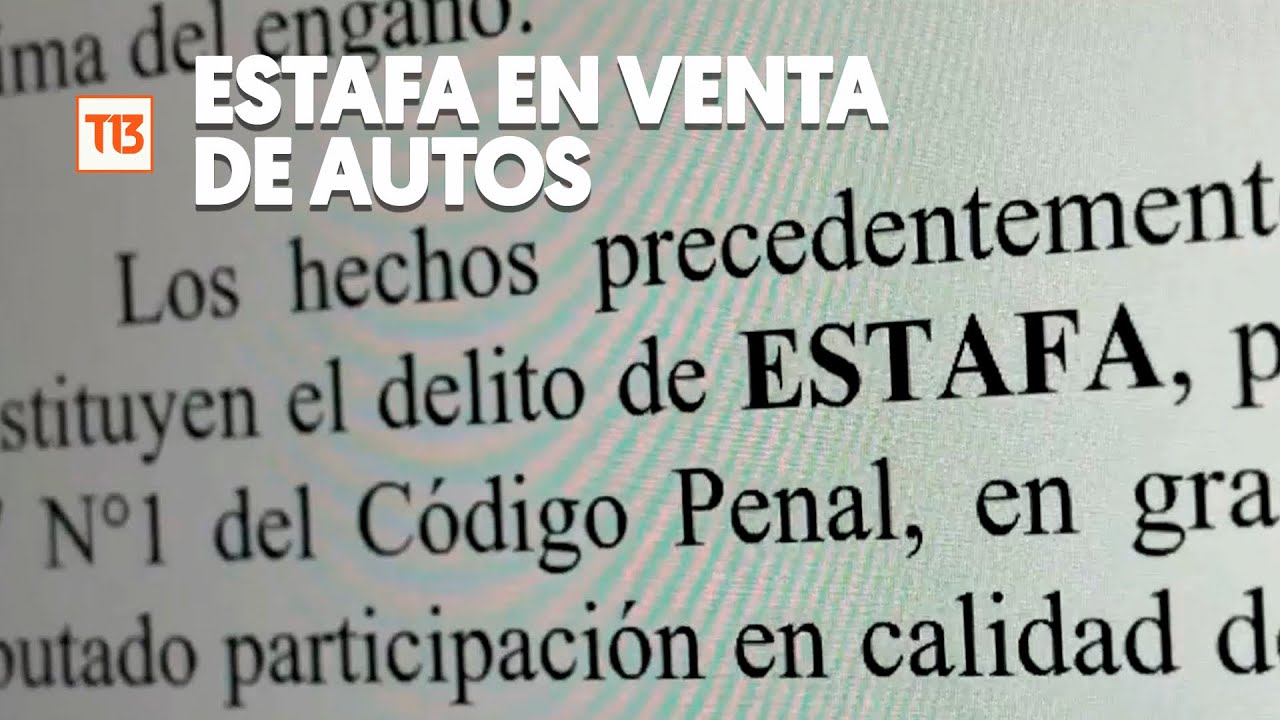 Doble enga&ntilde;o: Nueva estafa en compra y venta de autos.