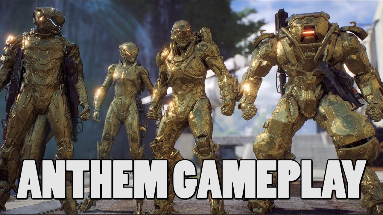 Combat and flying gameplay - Anthem game