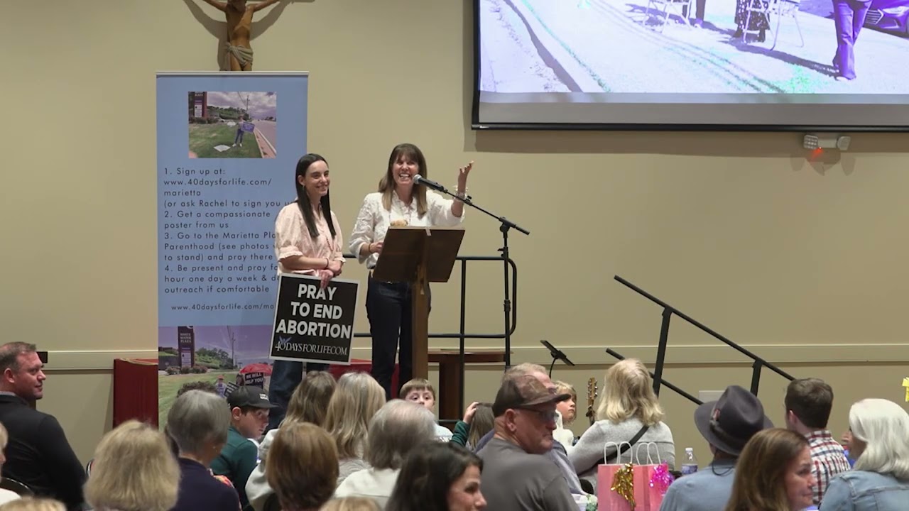 Suzanne and Rachel Opening | 40 Days for Life Spring 2026 Kick Off