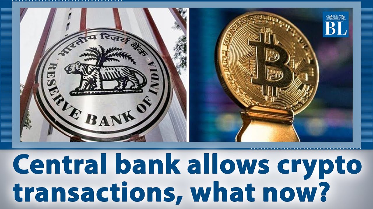 Crypto deals are not banned in India, clarifies RBI.