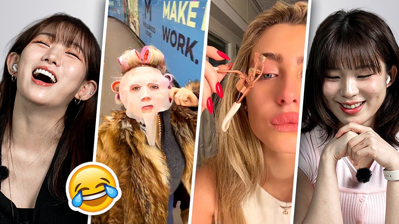 Корейские девушки реагируют на TikTok «Только ДЕВУШКИ поймут» | Y