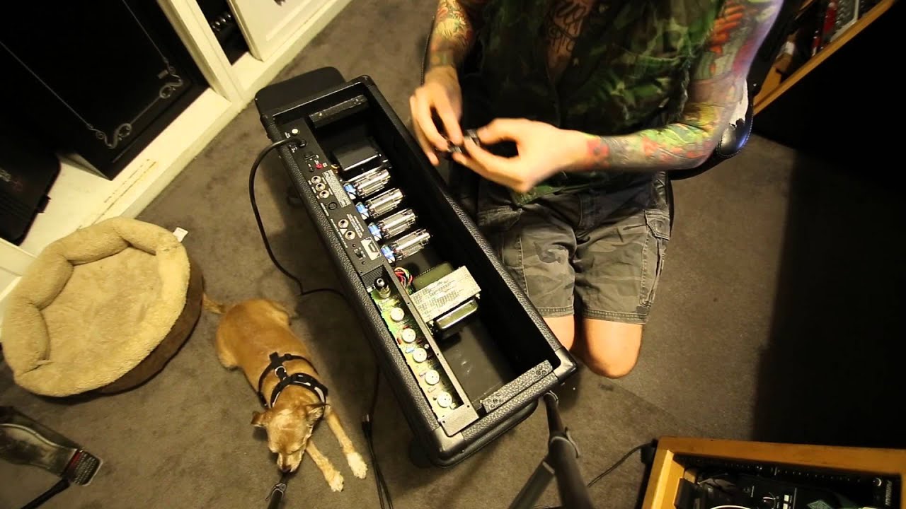 How to change tubes - Peavey 6505+