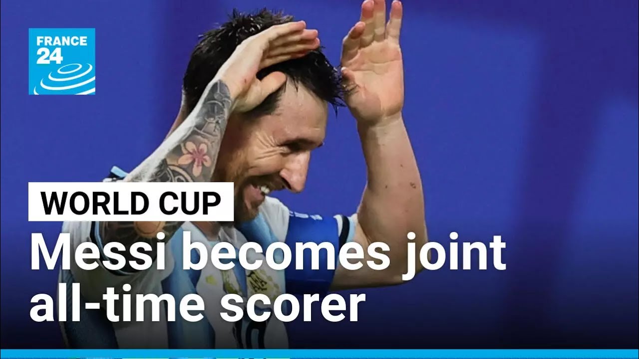 Messi becomes joint World Cup all-time scorer with hat trick against Algeria &bull; FRANCE 24 English