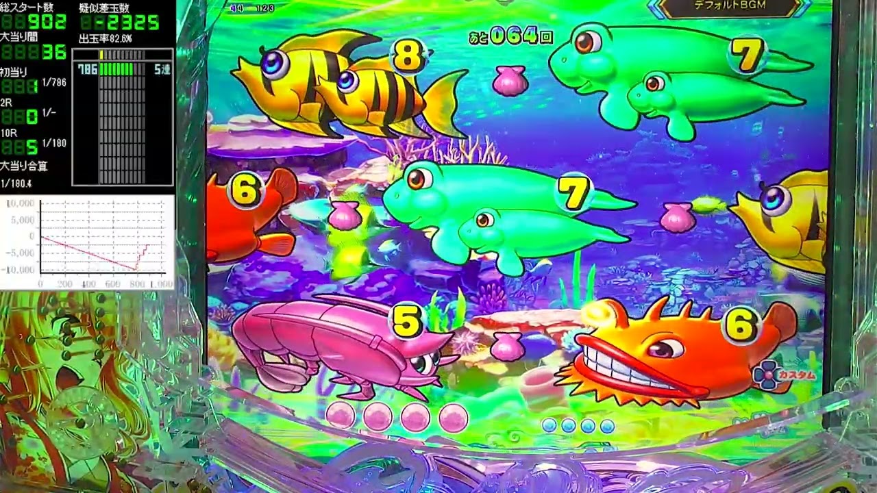 Pスーパー海物語IN沖縄6【沖海6】パチンコライブ配信 海物語ライブ生配信 あげ実揚げ放題ホール実践実機配信 『あげ実揚げ放題 373 海物語Live』