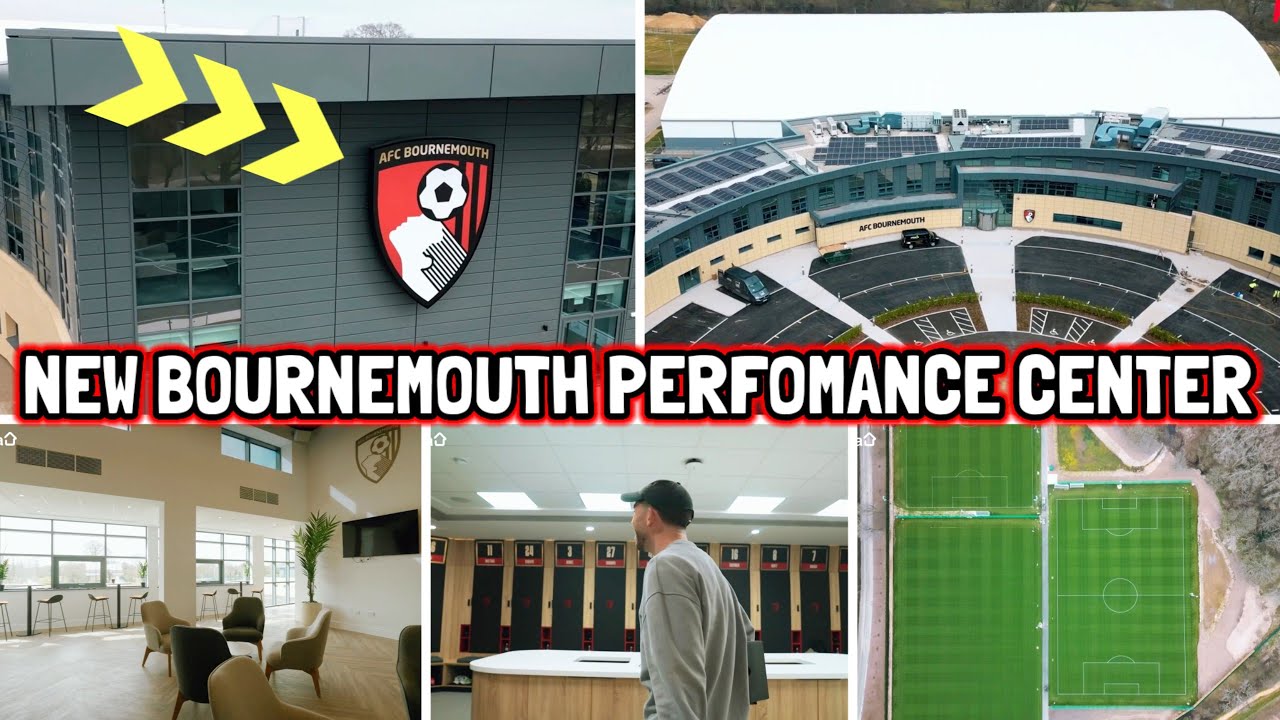 WORLD CLASS FACILITY! Inside New AFC Bournemouth Perfomance Centre At Canford Magna!