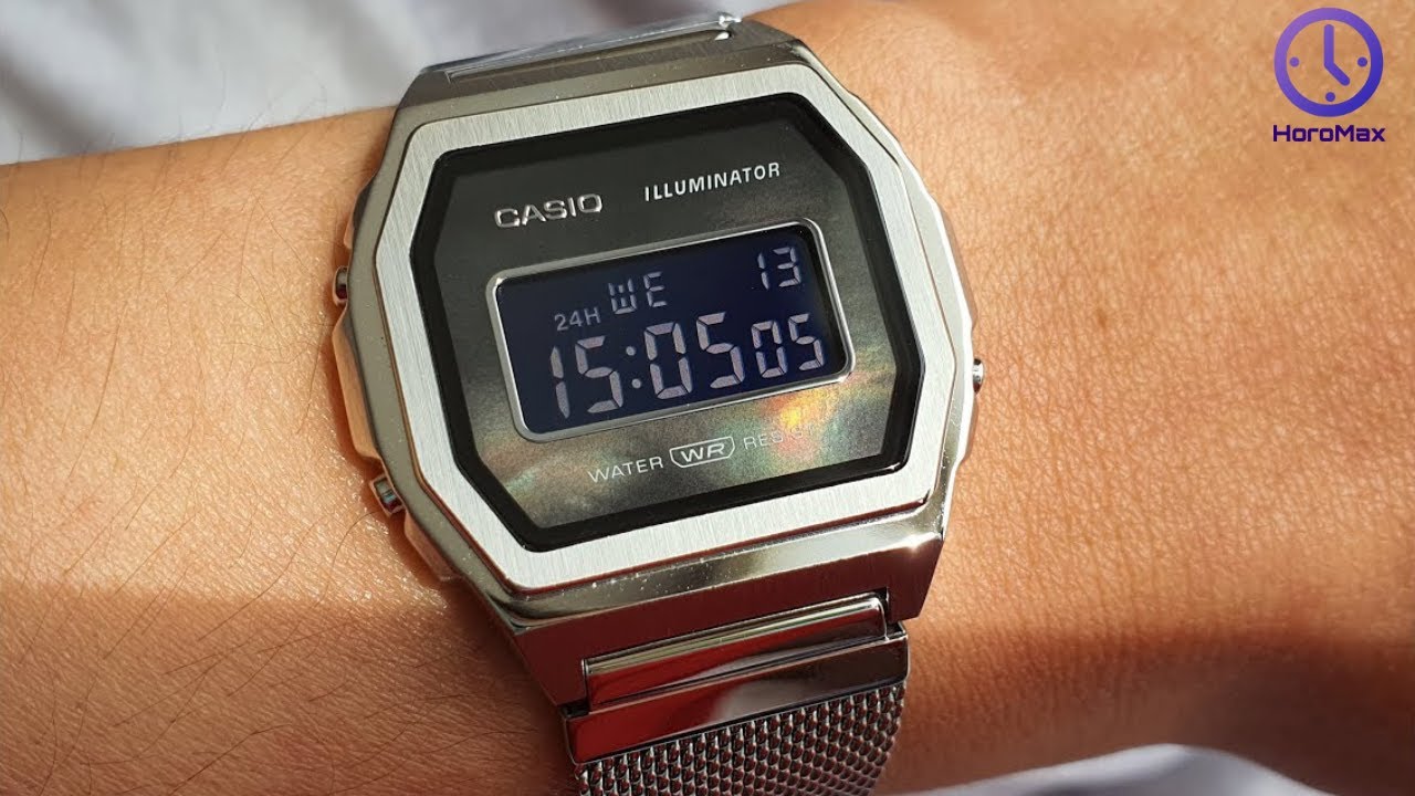 Casio Vintage A1000 | La petite Casio de luxe 100% acier !