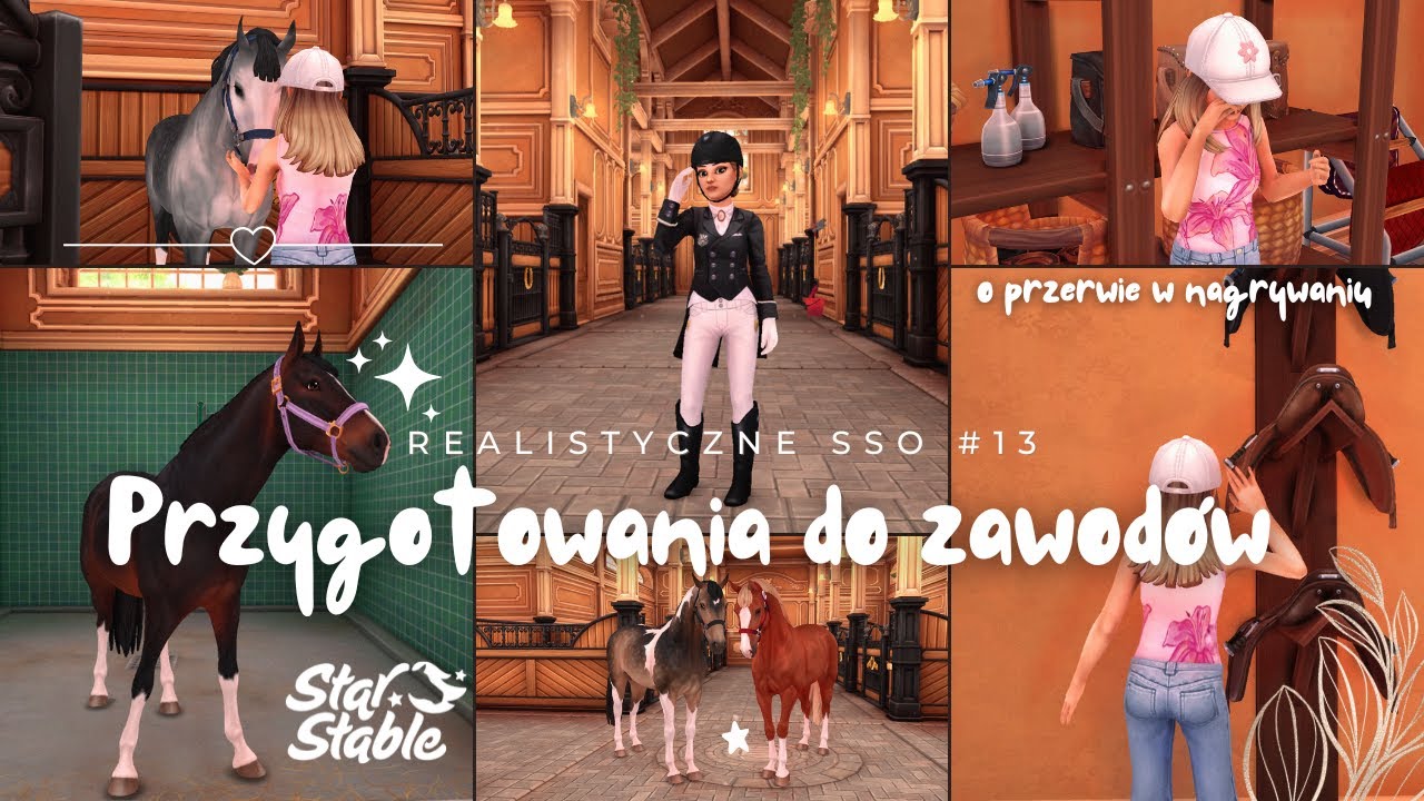 PRZYGOTOWANIA DO ZAWODÓW🐴 | Realistyczne SSO #13